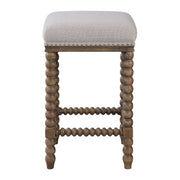 Uttermost - 23495 - Counter Stool - Pryce - Light Walnut