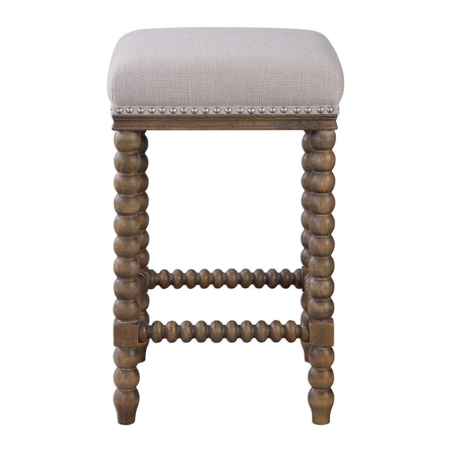 Uttermost - 23495 - Counter Stool - Pryce - Light Walnut