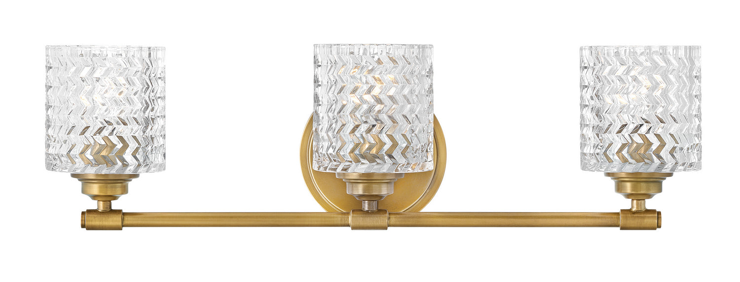 Hinkley - 5043HB - LED Vanity - Elle - Heritage Brass