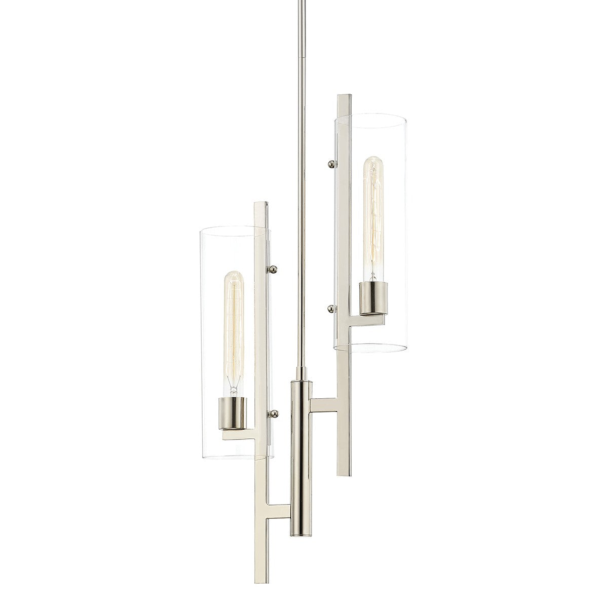 Mitzi - H326702-PN - Two Light Pendant - Ariel - Polished Nickel