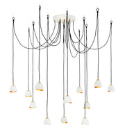 Hinkley - 35908SHW - LED Foyer Chandelier - Nula - Shell White