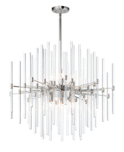 Maxim - 38406CLPN - Eight Light Pendant - Divine - Polished Nickel