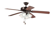 Maxim - 89907FTOIWP - 52" Ceiling Fan - Basic-Max - Oil Rubbed Bronze / Walnut / Pecan
