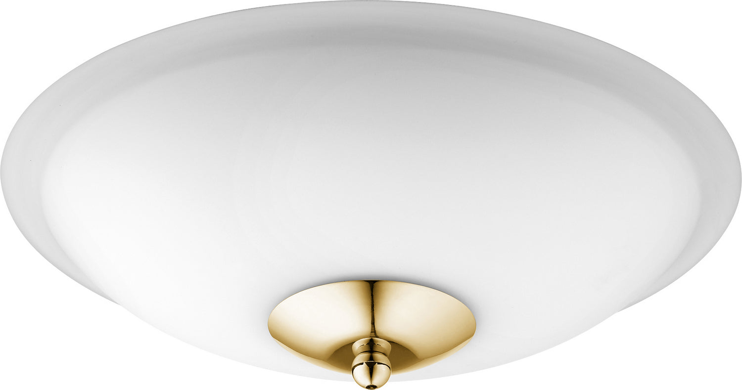 Quorum - 1180-880 - LED Fan Light Kit - 1180 Light Kits - Aged Brass|Satin Opal