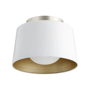 Quorum - 3003-11-8 - One Light Ceiling Mount - 3003 Ceiling Mounts - Studio White