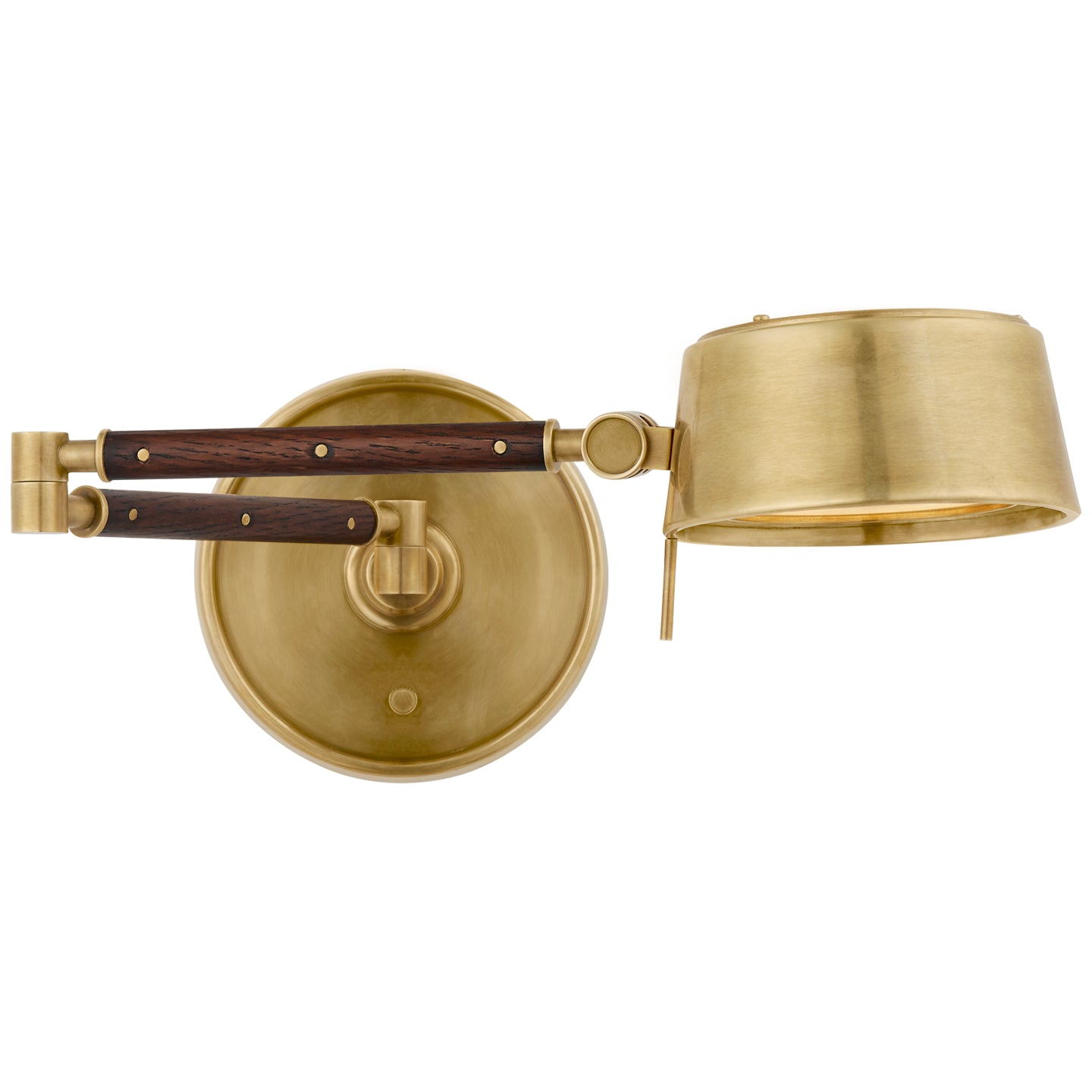 Ralph Lauren - RL 2170NB/NRO - LED Wall Sconce - Alaster - Natural Brass and Natural Rift Oak