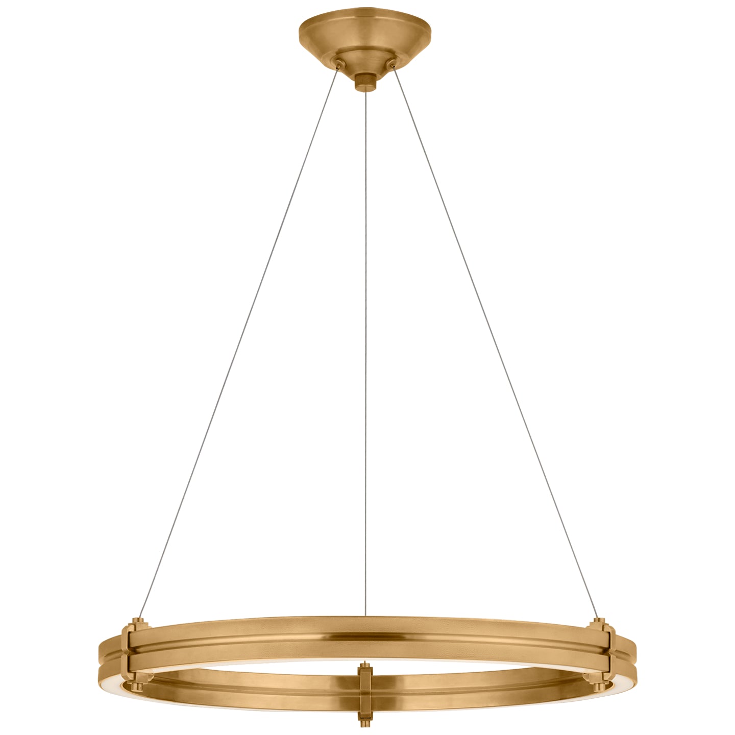 Ralph Lauren - RL 5670NB - LED Chandelier - Paxton - Natural Brass