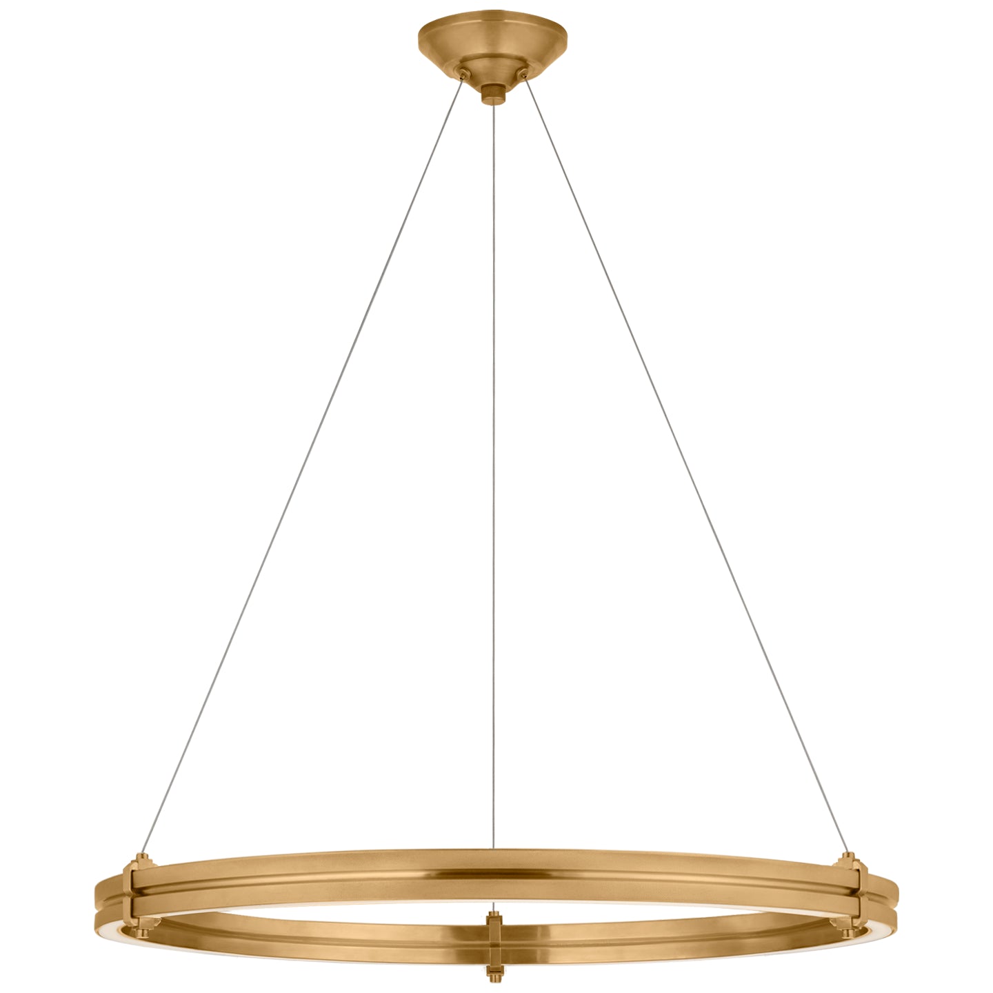 Ralph Lauren - RL 5671NB - LED Chandelier - Paxton - Natural Brass
