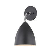Mitzi - H308101-PN/BK - One Light Wall Sconce - Gia - Polished Nickel/Black