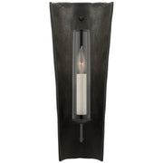 Visual Comfort Signature - CHD 2606SBM - One Light Wall Sconce - Downey - Stained Black Metallic and Aged Iron