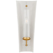 Visual Comfort Signature - CHD 2606WHT - One Light Wall Sconce - Downey - White and Gild