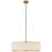Visual Comfort Signature - S 5440HAB-L - Four Light Pendant - Palati - Hand-Rubbed Antique Brass