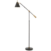 Visual Comfort Signature - TOB 1536BZ/HAB - LED Floor Lamp - Goodman - Bronze and Brass