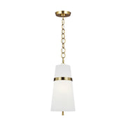 Visual Comfort Studio - AP1161BBS - One Light Pendant - Cordtlandt - Burnished Brass