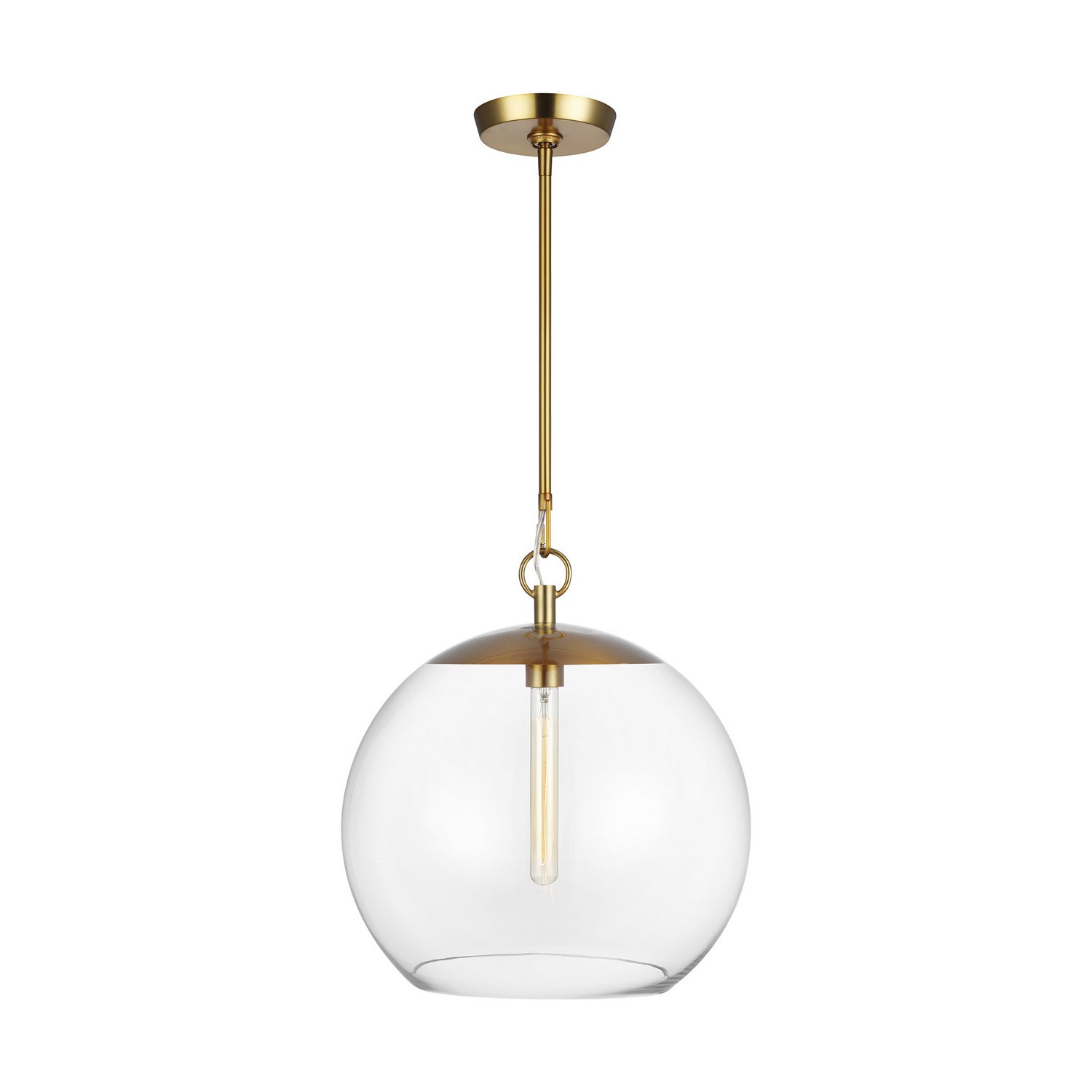 Visual Comfort Studio - CP1041BBS - One Light Pendant - Atlantic - Burnished Brass