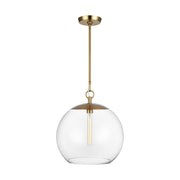 Visual Comfort Studio - CP1041BBS - One Light Pendant - Atlantic - Burnished Brass