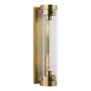 Visual Comfort Studio - CW1002BBS - Two Light Wall Sconce - Garrett - Burnished Brass