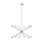 Visual Comfort Studio - EC10312PN - 12 Light Chandelier - Jax - Polished Nickel