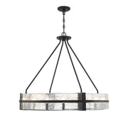 Savoy House - 7-1851-12-89 - 12 Light Pendant - Hudson - Matte Black