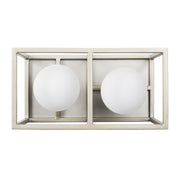 Varaluz - 325B02SOCB - Two Light Bath - Plaza - Silverado/Carbon