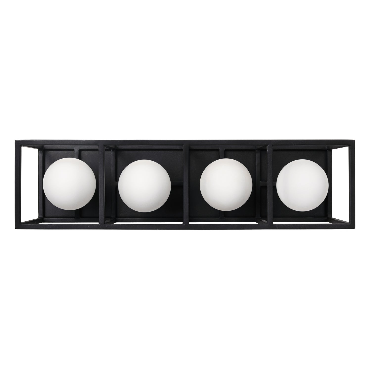 Varaluz - 325B04CBHG - Four Light Bath - Plaza - Carbon/Havana Gold