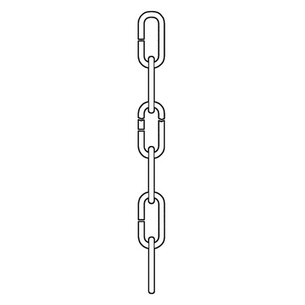 Generation Lighting - 9103-962 - Decorative Chain - Replacement Chain - Brushed Nickel