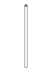Generation Lighting - 9199-12 - Stem - Replacement Stems - Black
