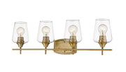 Z-Lite - 473-4V-OBR - Four Light Vanity - Joliet - Olde Brass