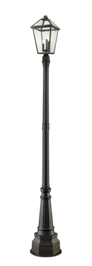 Z-Lite - 579PHBR-564P-ORB - Three Light Outdoor Post Mount - Talbot - Oil Rubbed Bronze