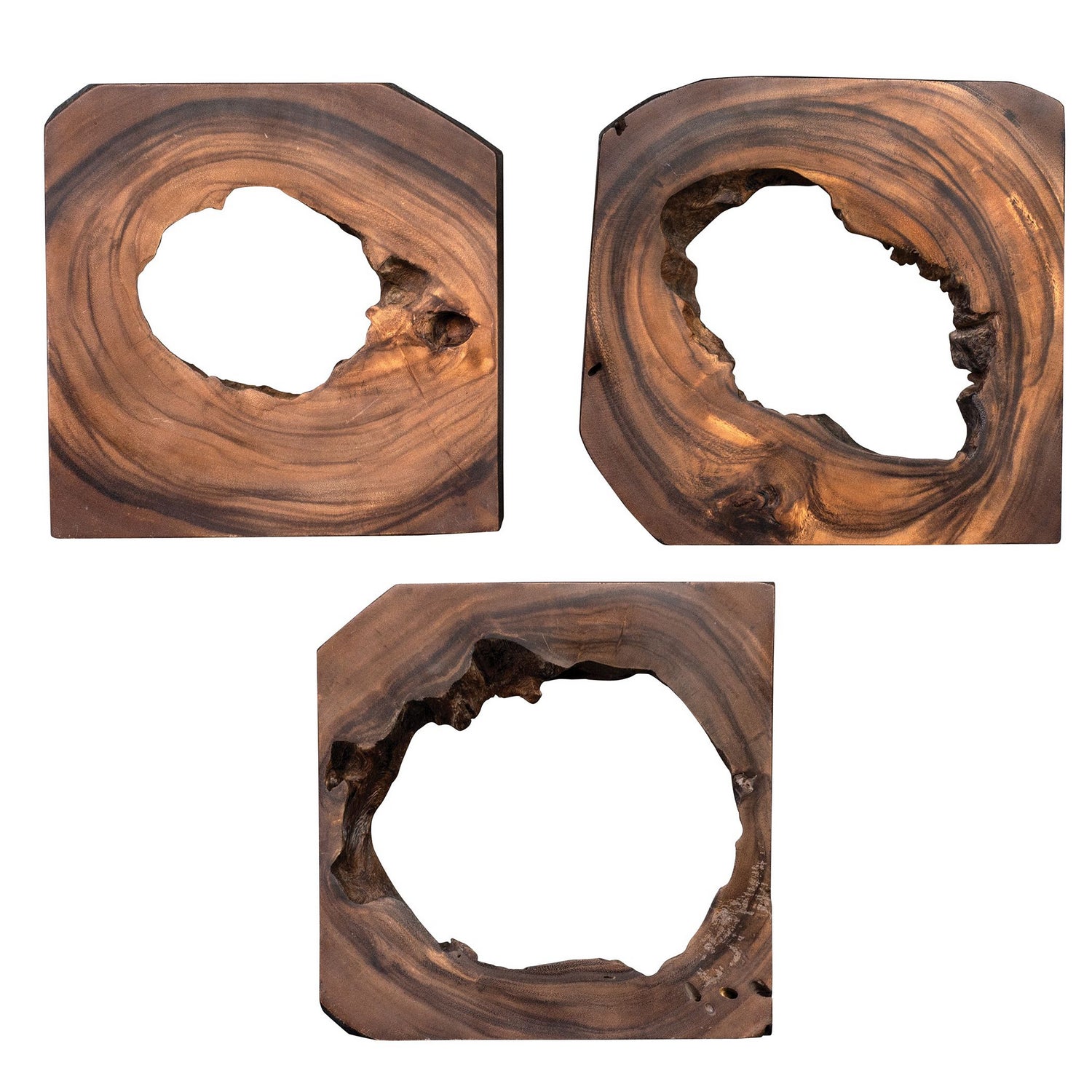 Uttermost - 04207 - Wall Art S/6 - Adlai - Coffee Brown