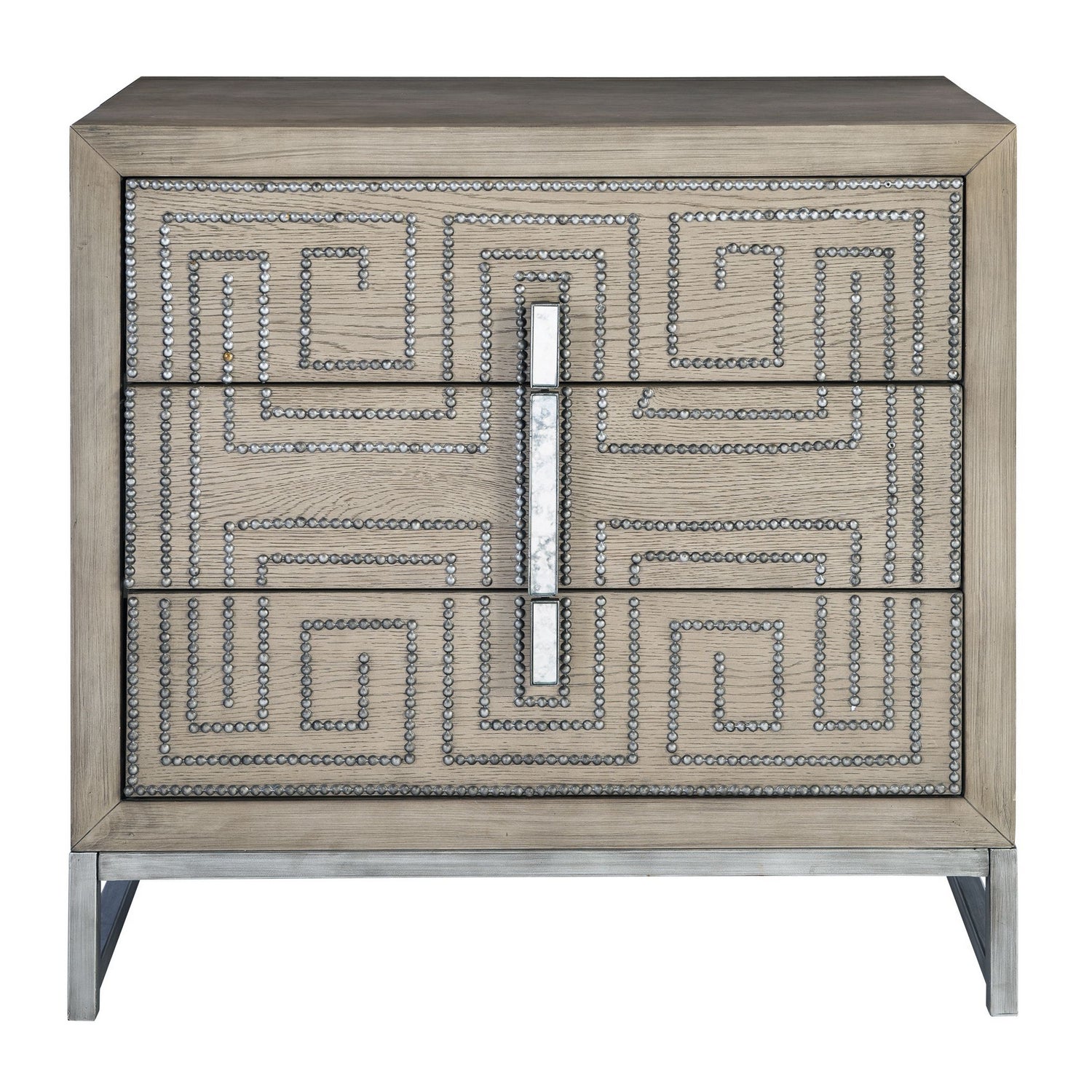 Uttermost - 25369 - Accent Chest - Devya - Aged Pewter