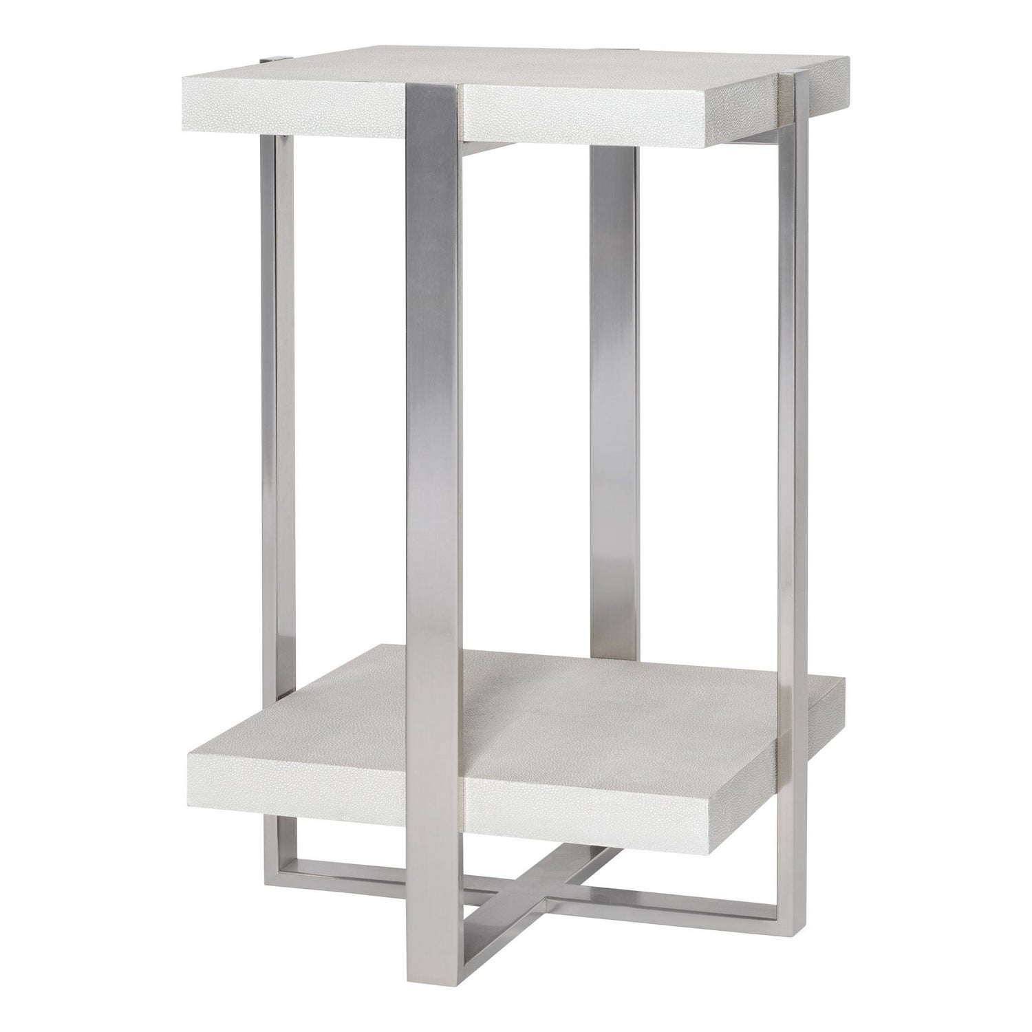Uttermost - 25375 - Accent Table - Arnaut - Brushed Silver