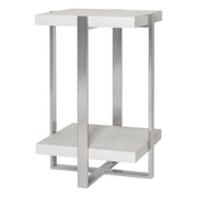 Uttermost - 25375 - Accent Table - Arnaut - Brushed Silver