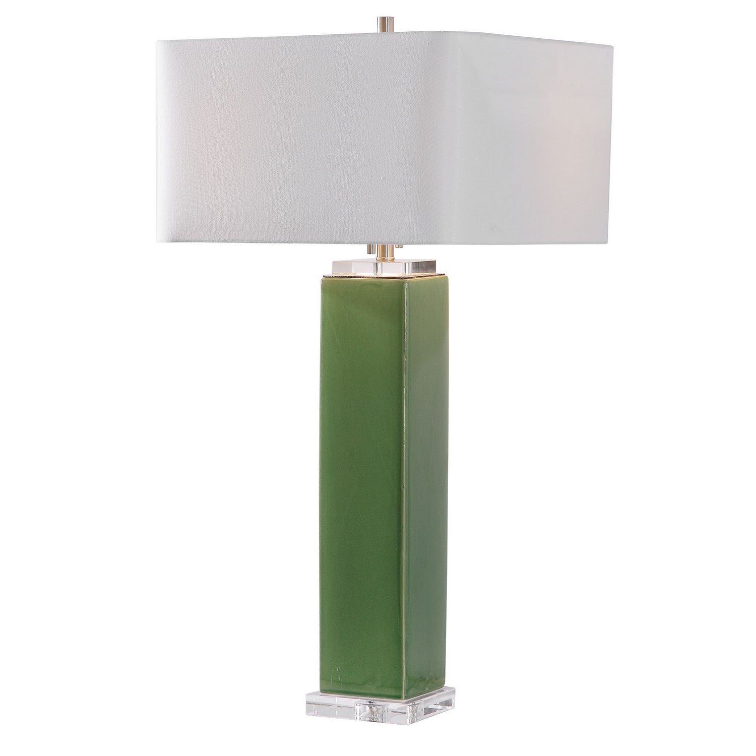 Uttermost - 26410-1 - Two Light Table Lamp - Aneeza - Brushed Nickel