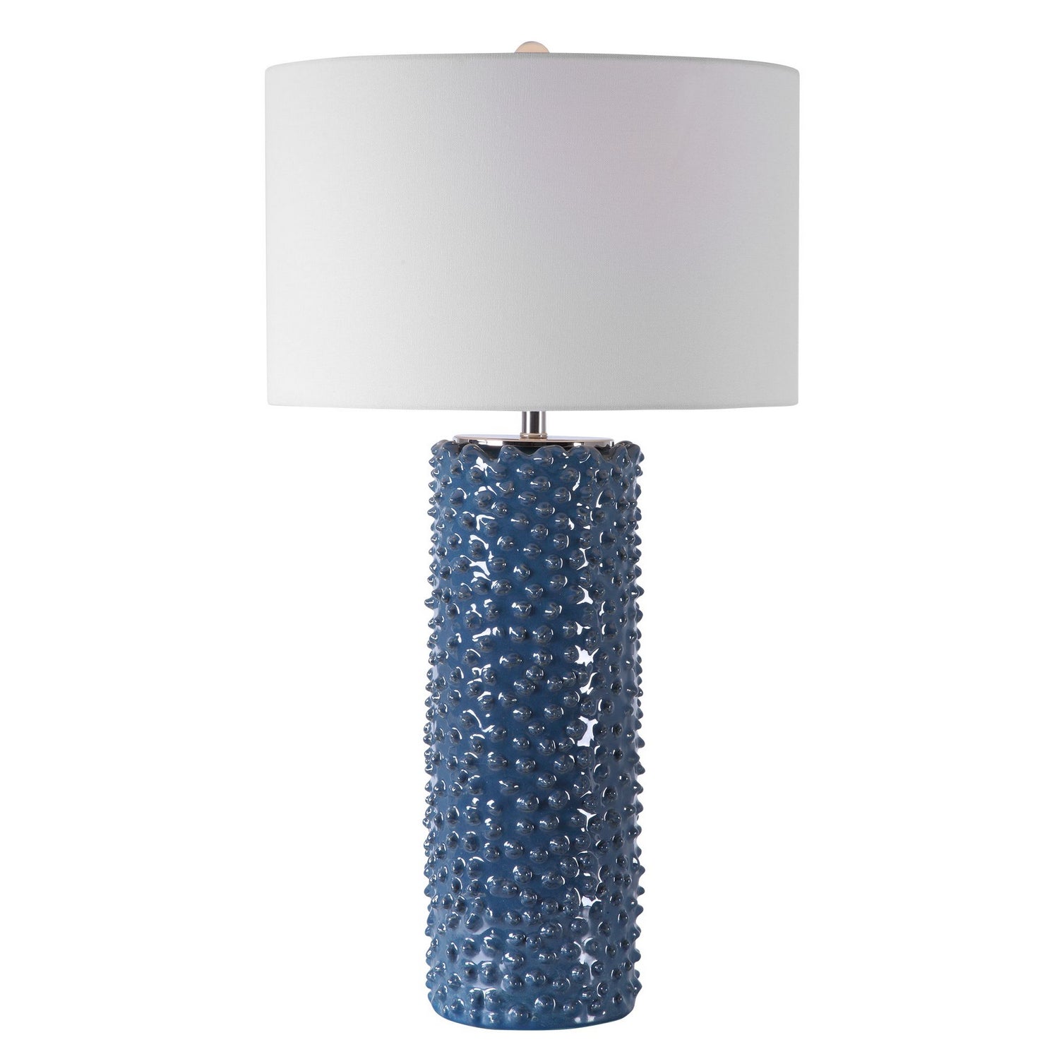 Uttermost - 28285 - One Light Table Lamp - Ciji - Brushed Nickel