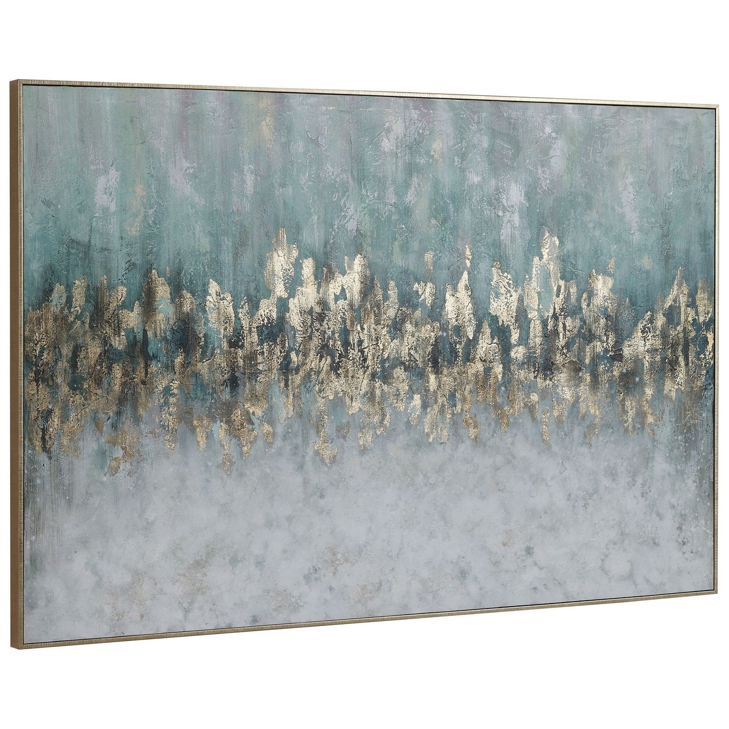 Uttermost - 31328 - Hand Painted Art - Divide - Gold