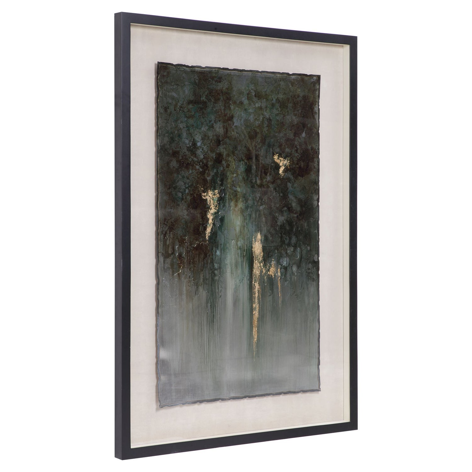 Uttermost - 35369 - Abstract Art - Rustic Patina Grande - Matte Black