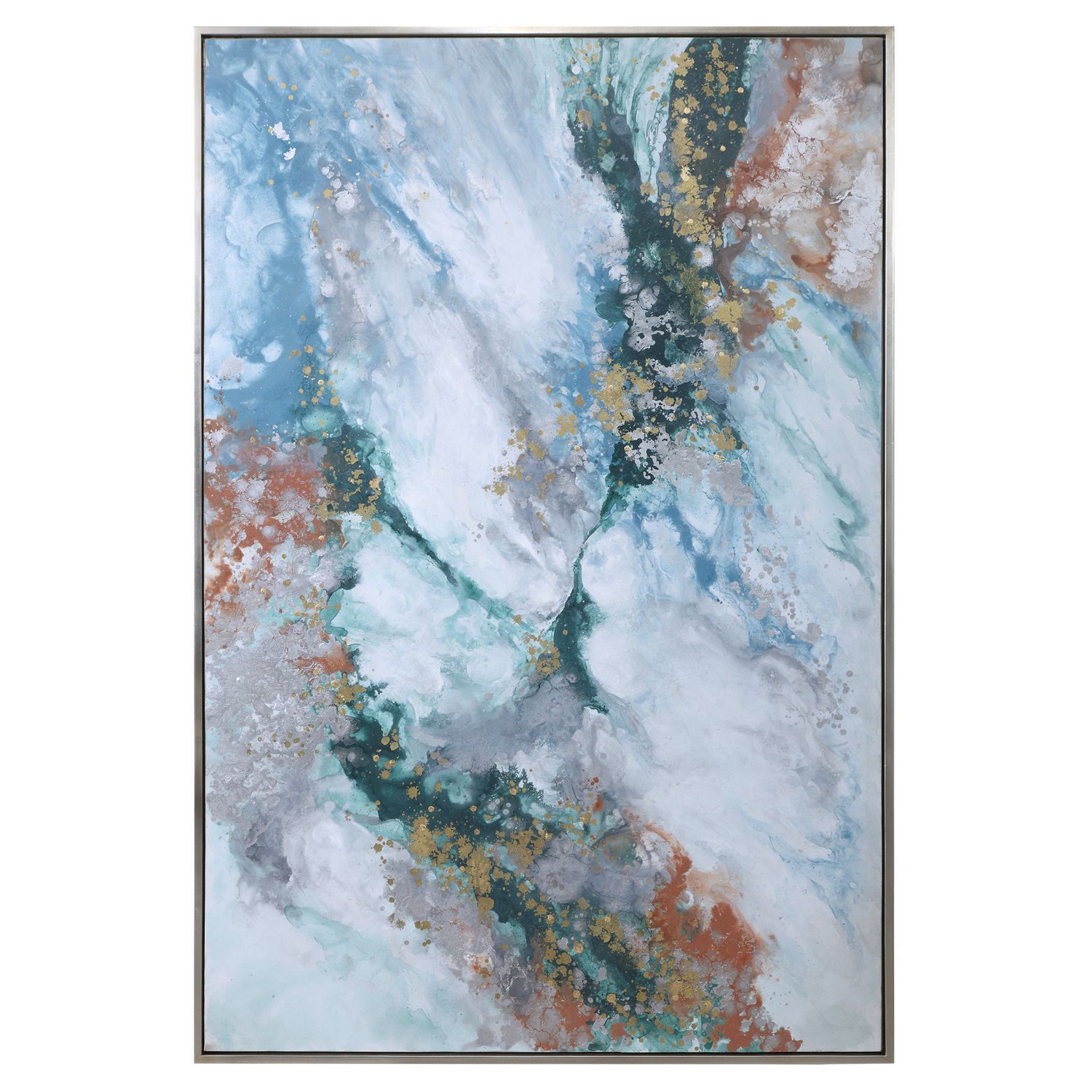 Uttermost - 35372 - Abstract Art - Mercury Hand - Silver