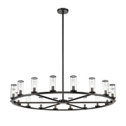 Alora - CH309018UBCG - 18 Light Chandelier - Revolve - Clear Glass/Urban Bronze
