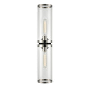 Alora - WV311602PNCG - Two Light Bathroom Fixture - Revolve II - Clear Glass/Polished Nickel