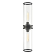Alora - WV311602UBCG - Two Light Bathroom Fixture - Revolve II - Clear Glass/Urban Bronze
