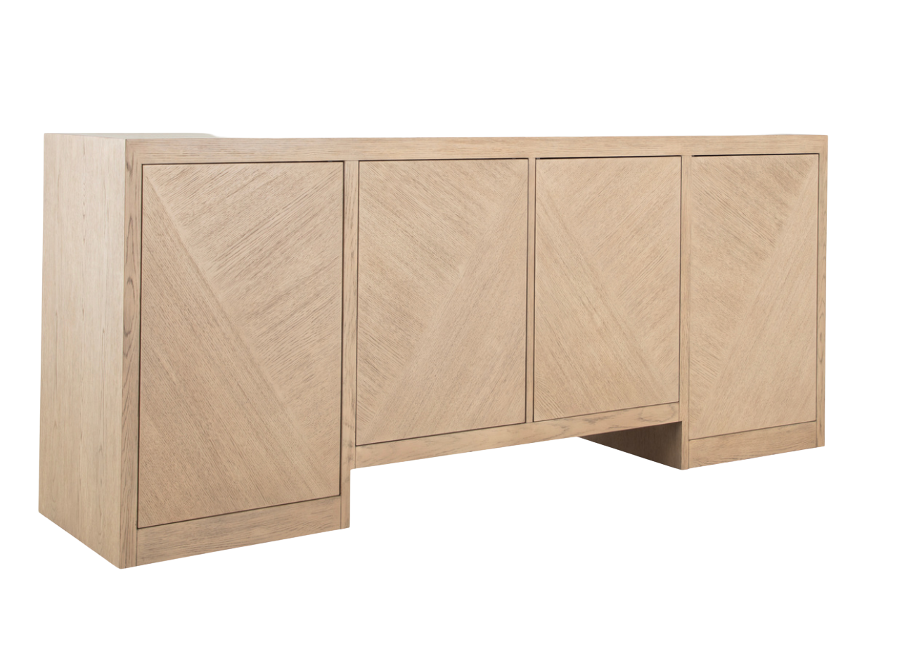 Eglinton Sideboard - Cerused Natural