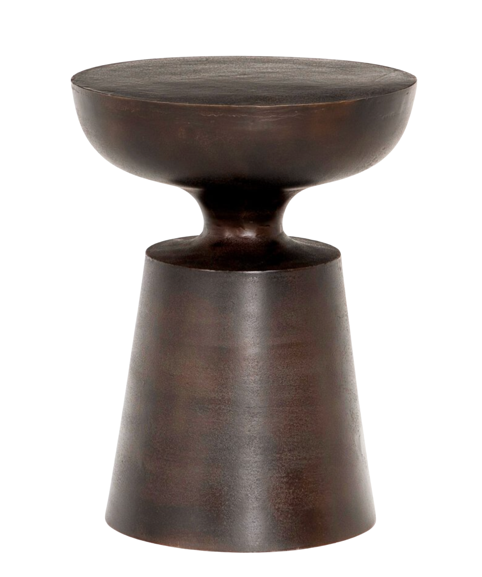 CRUZ END TABLE (ANTIQUE RUST)