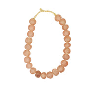 Recycled Glass Beads Pink (Large)