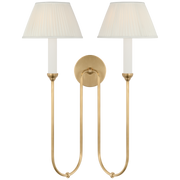 Ingela 24" Double Sconce - Hand Rubbed Antique Brass