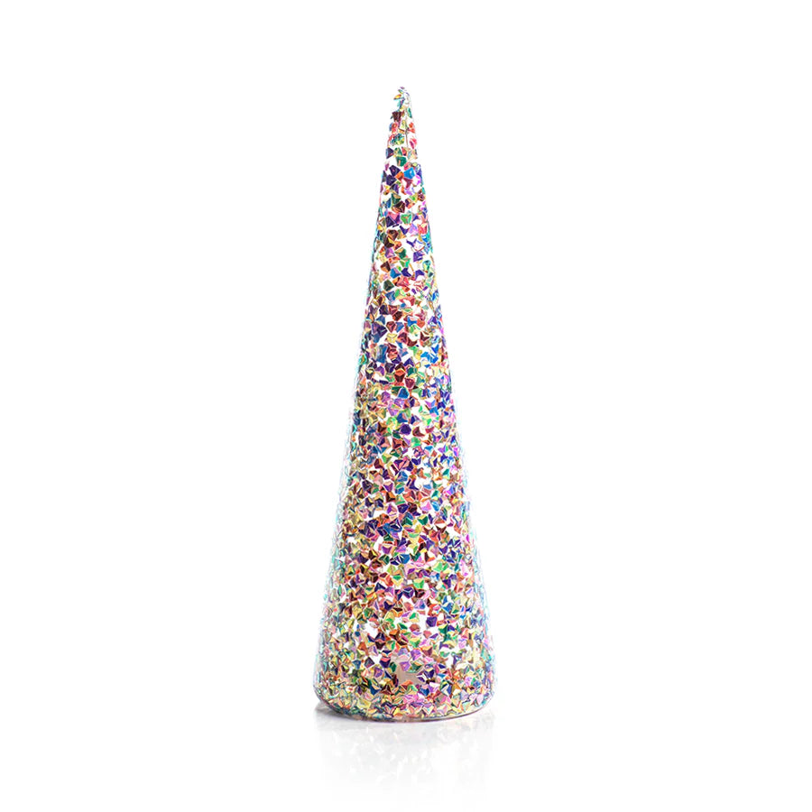 LED Sequin Tree - Multicolor - Large - 11.75"