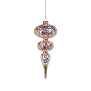 Multicolor Sequin Ornament -7.5"