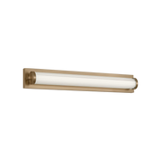Weston 28 Led Vanity in Satin Brass