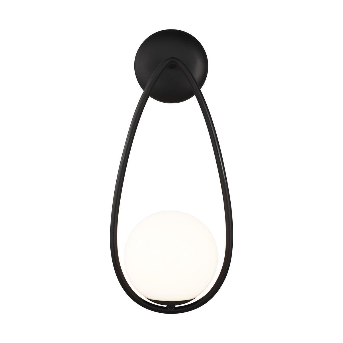 Galassia 1-Light Wall Sconce — Midnight Black