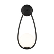 Galassia 1-Light Wall Sconce — Midnight Black